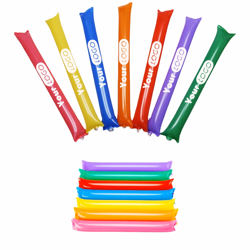 Custom Logo Inflatable Cheer Sticks
