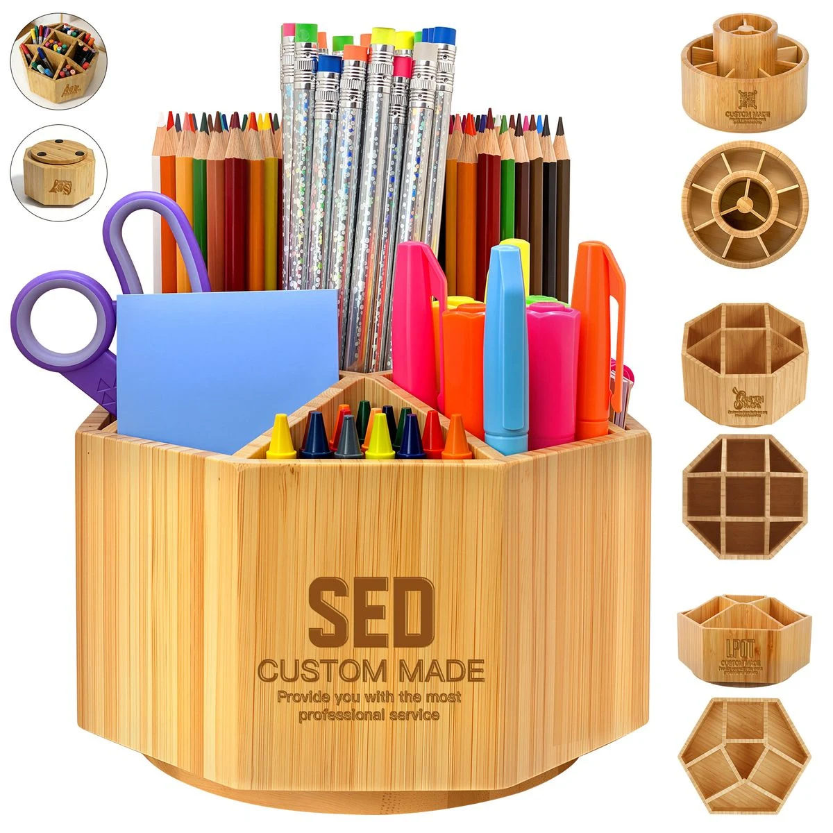 360 Degree Revolving Pen Holder 1