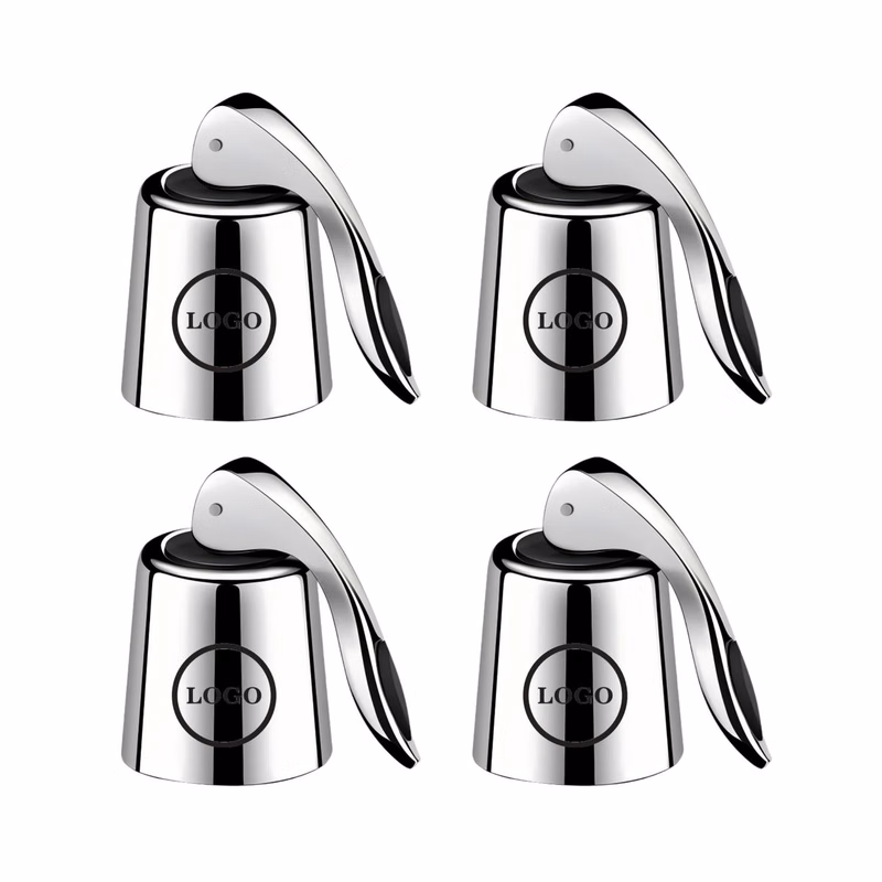Metallic Premium Custom Logo Bottle Plug