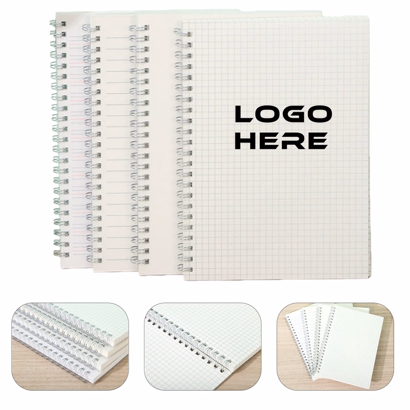 Coil Grid Notebook