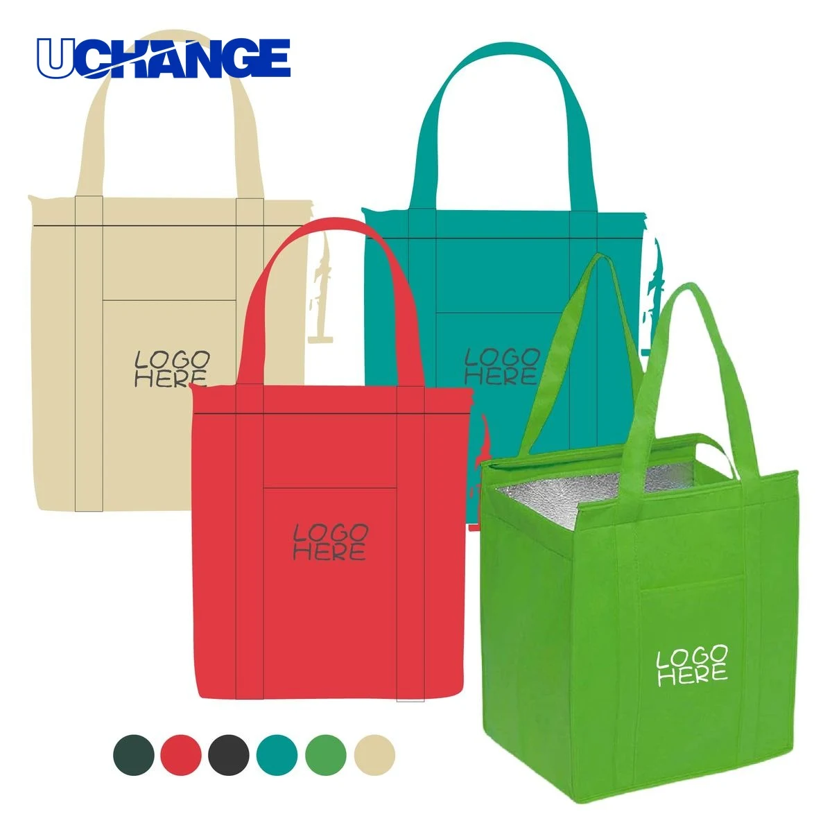 Insulated Non-Woven Grocery Tote Bag 1