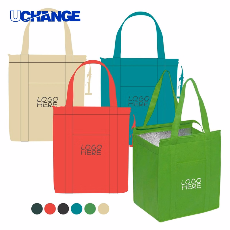 Insulated Non-Woven Grocery Tote Bag