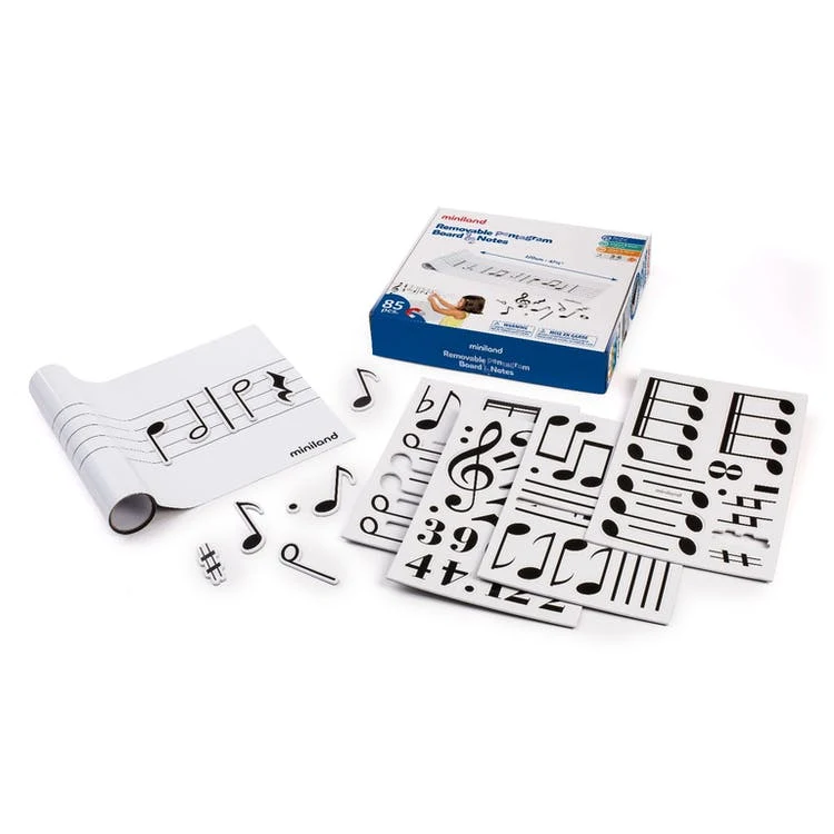 Removable Pentagram Board & Notes - 85 Pieces 1