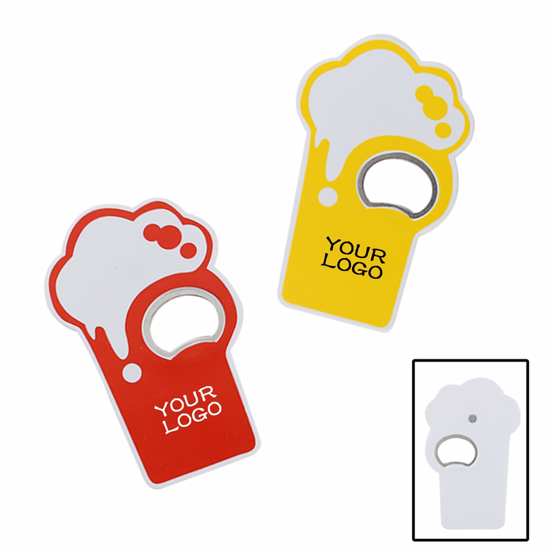 MOQ 20 PCS Fridge Magnet Bottle Opener