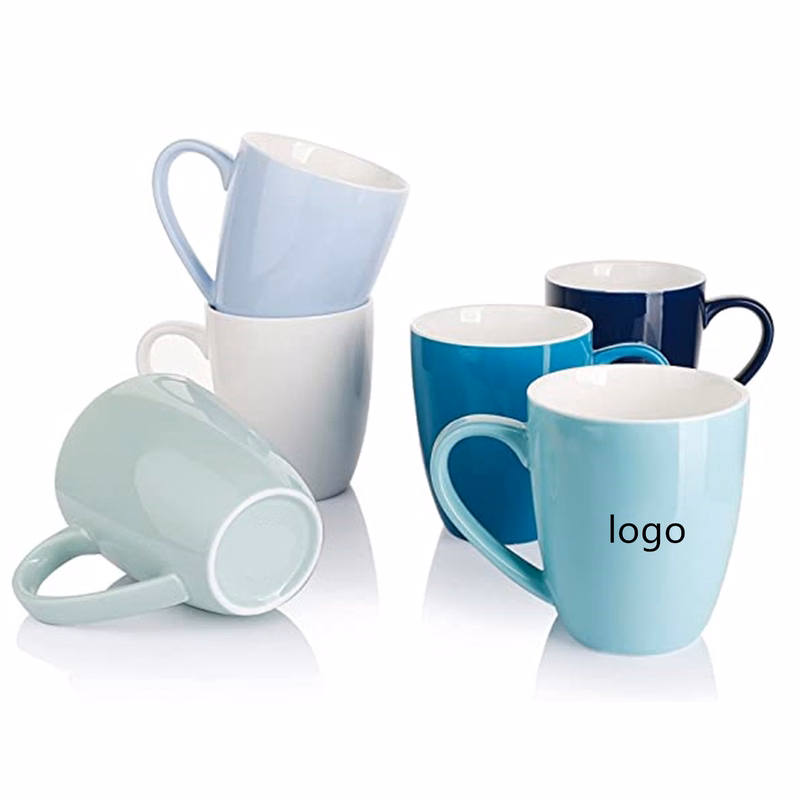 12 Ounce Ceramic Mug for Coffee, Tea, Mocha and Mulled Drink