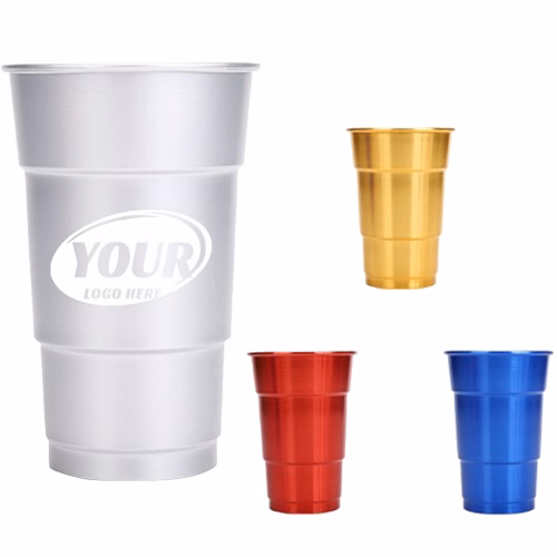 16 Oz Travel-Friendly Eco Aluminum Tumbler
