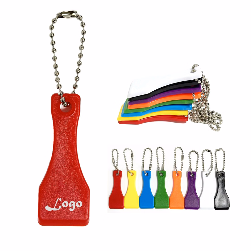 Lottery scratcher keychain