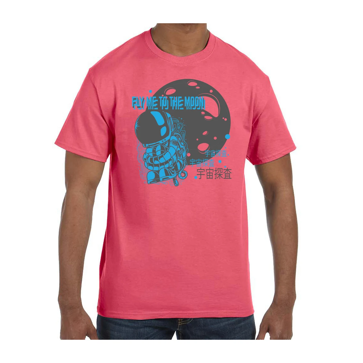 Gildan™ 5.3 oz Cotton Pre-Shrunk T-Shirt (2 Color Imprint) 1