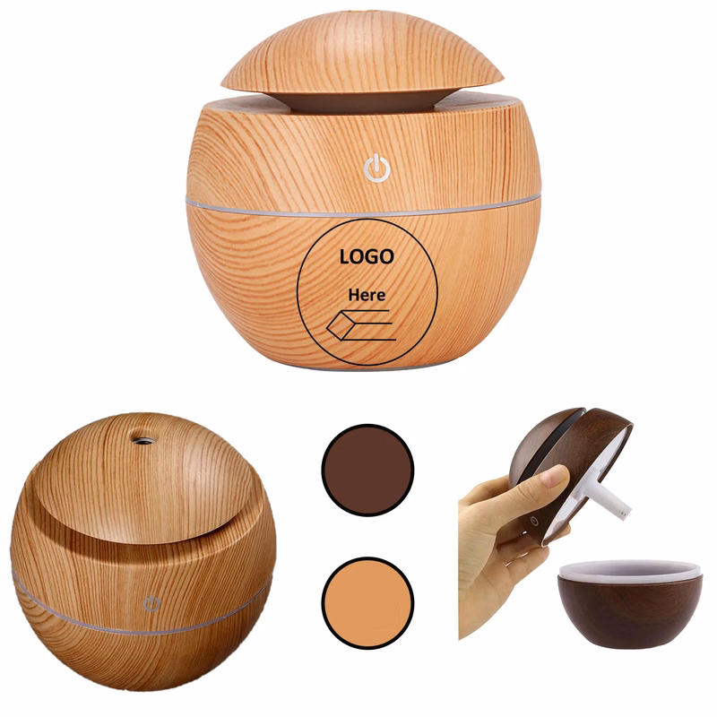 Night LED Light Electric Essential Oil Diffuser - 130ml