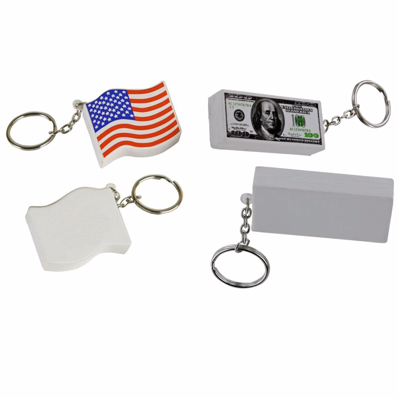 American Flag Stress Reliever Keychains