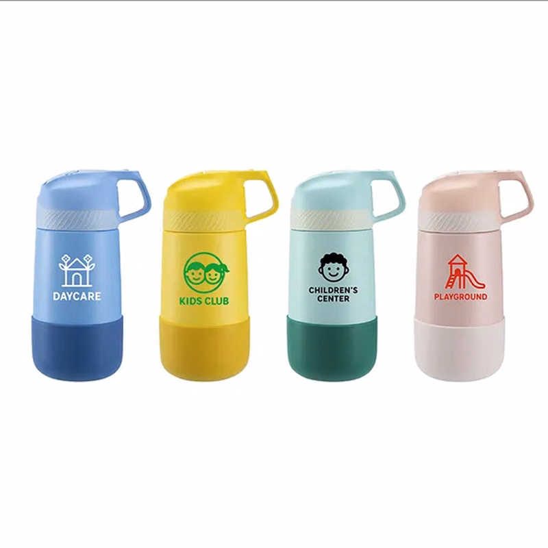 12 OZ. KID WATER BOTTLE W/POP UP STRAW LID