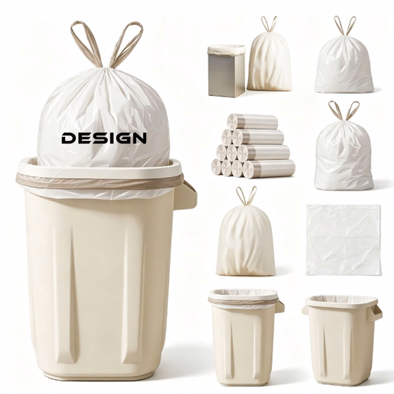 Drawstring Household Garbage Bag