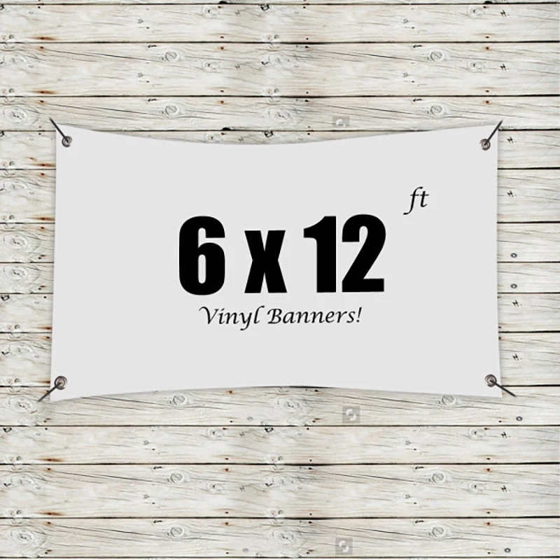 Custom 6' x 12' Vinyl Banners 1