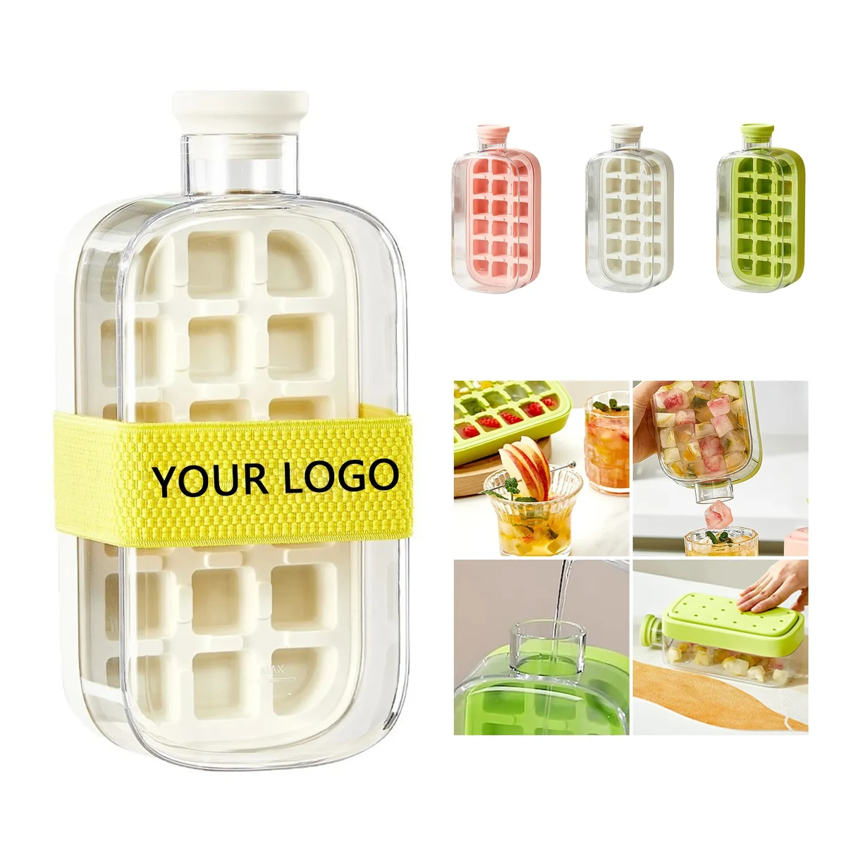 MOQ 25 Ice Maker with Straw and Leak-Proof Design 1