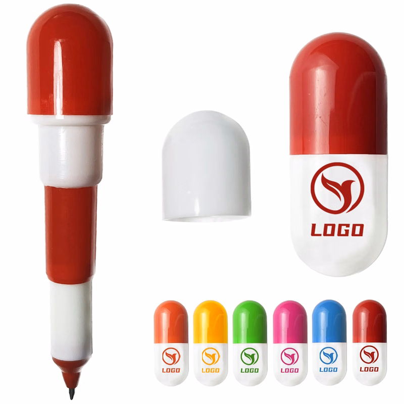 Retractable Capsule Ballpoint Pen