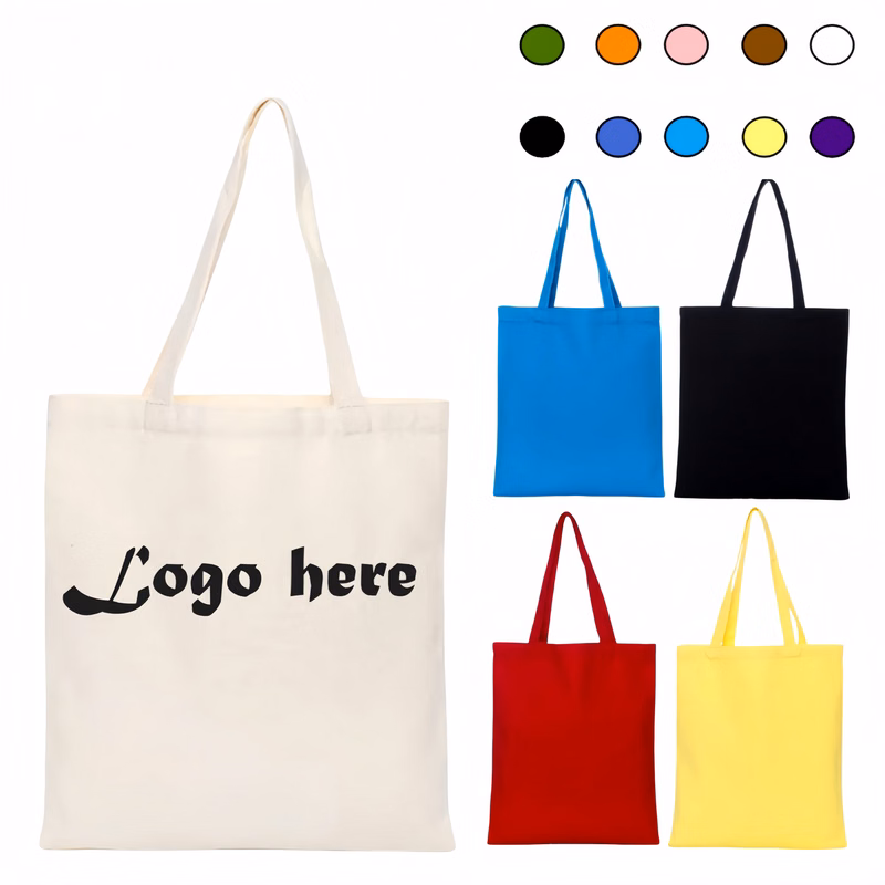 Canvas Hand-Carry Pouch For Shopping