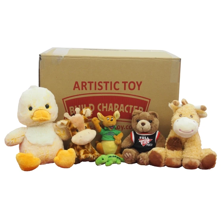25 Assorted Size and Style Plush Toys 1