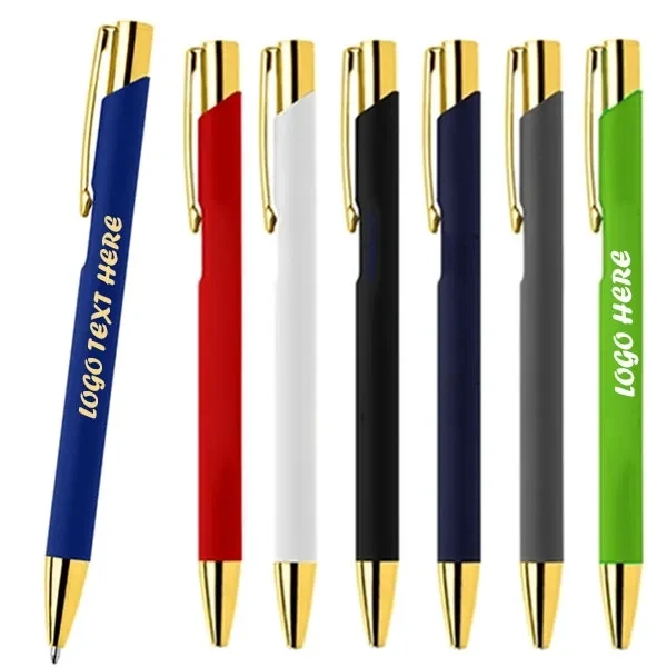 Promotional Crosby Gold Softy Pen 1