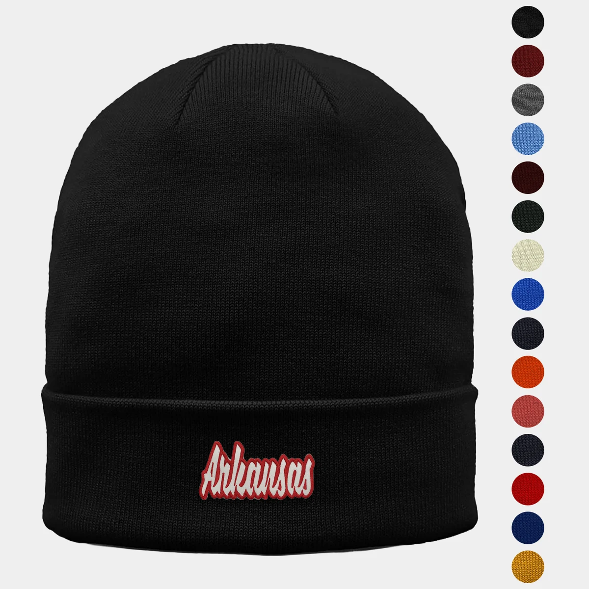 Fine Gauge Roll Up Beanie 1