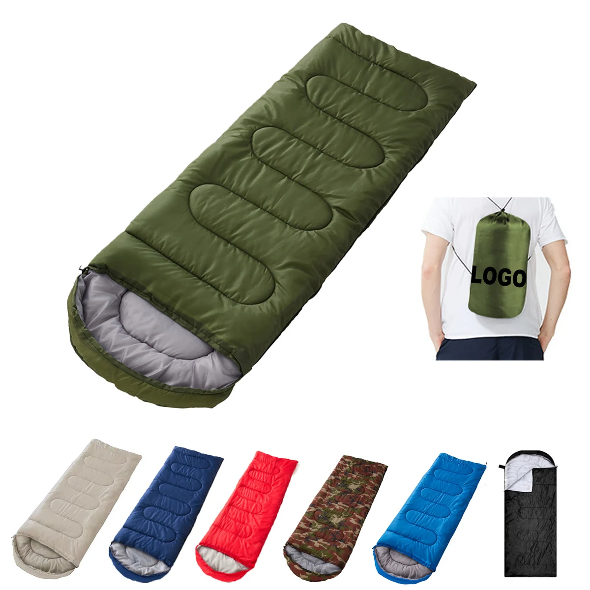 Adult Sleeping Bag Lightweight Portable 1