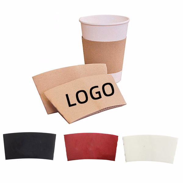 Disposable Paper Coffee Cup Sleeves