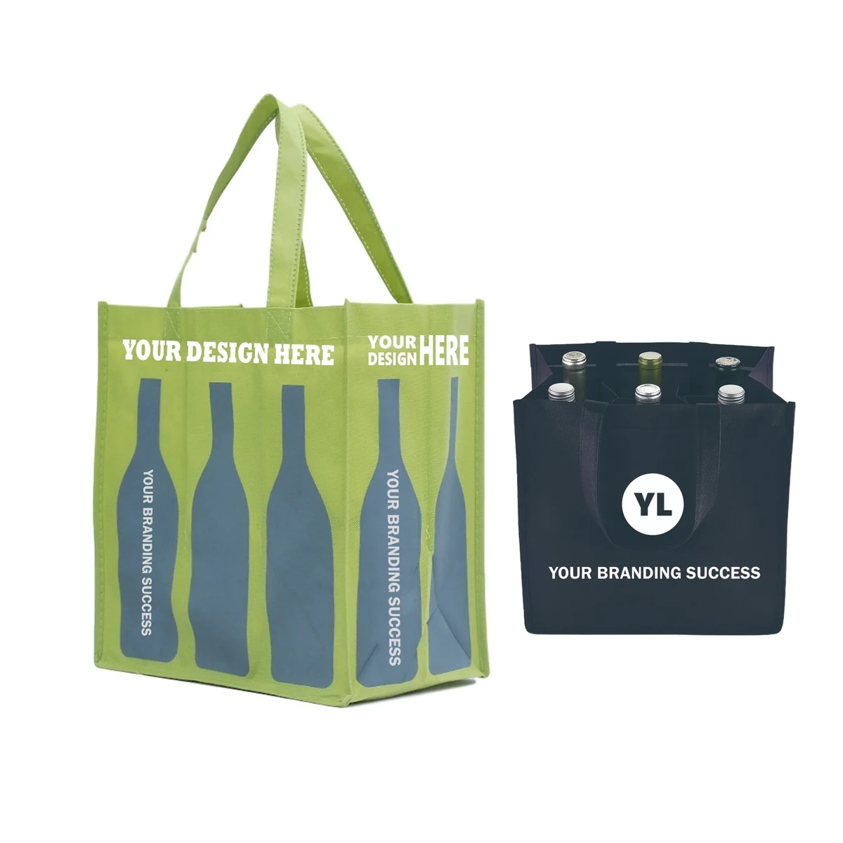 6 Bottle Non Woven Wine Bag 1