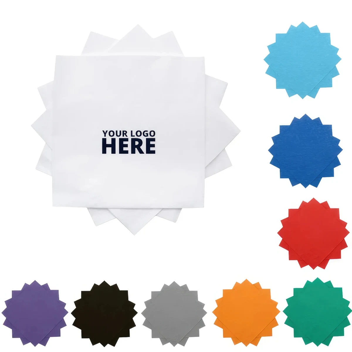 Pure Wood Pulp Colored Napkins 1
