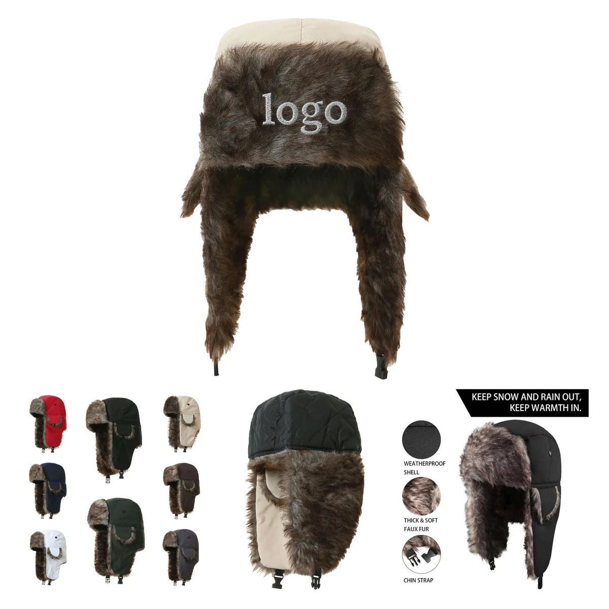 MOQ 20 pcs Winter Aviator Hat 1