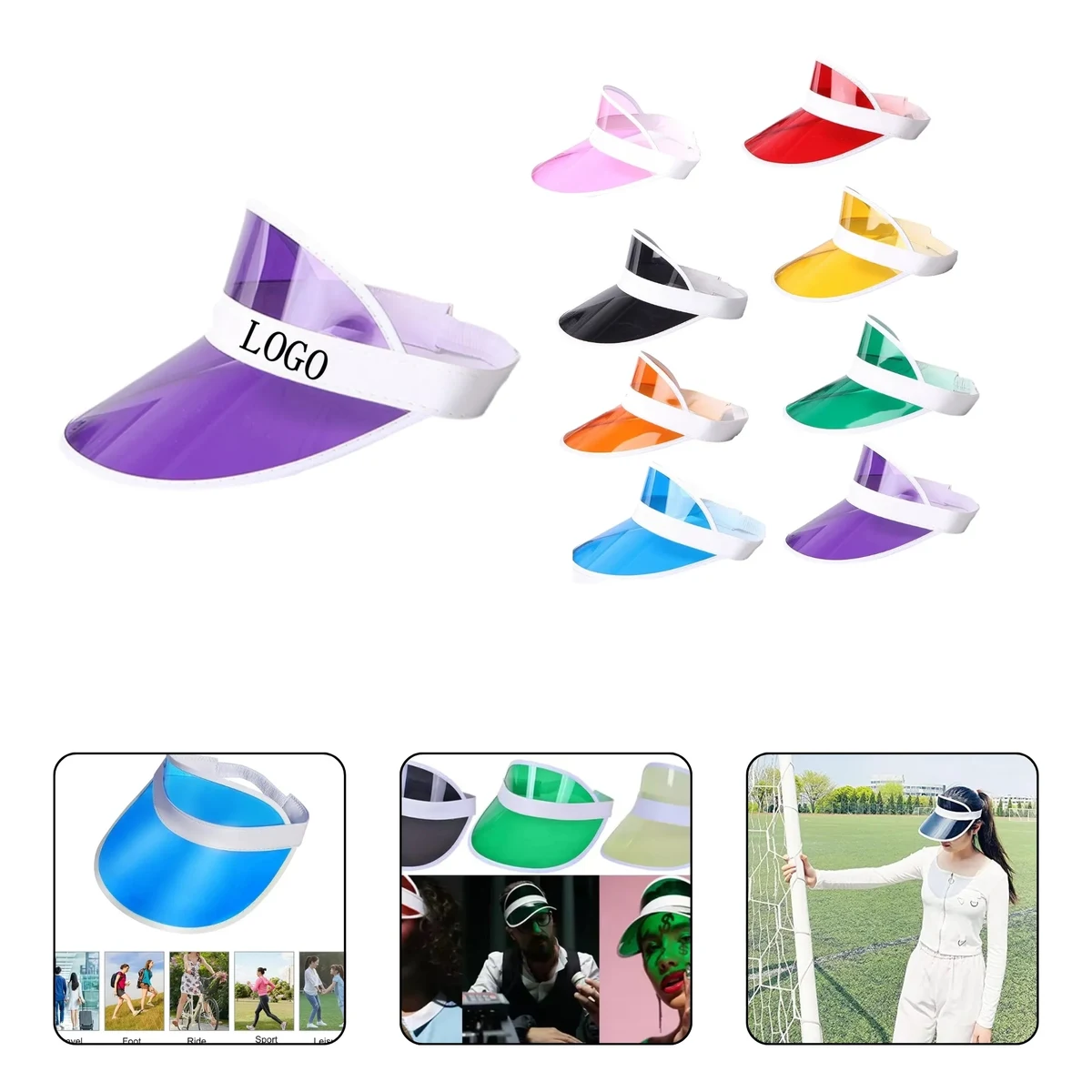Transparent Sun Hat 1