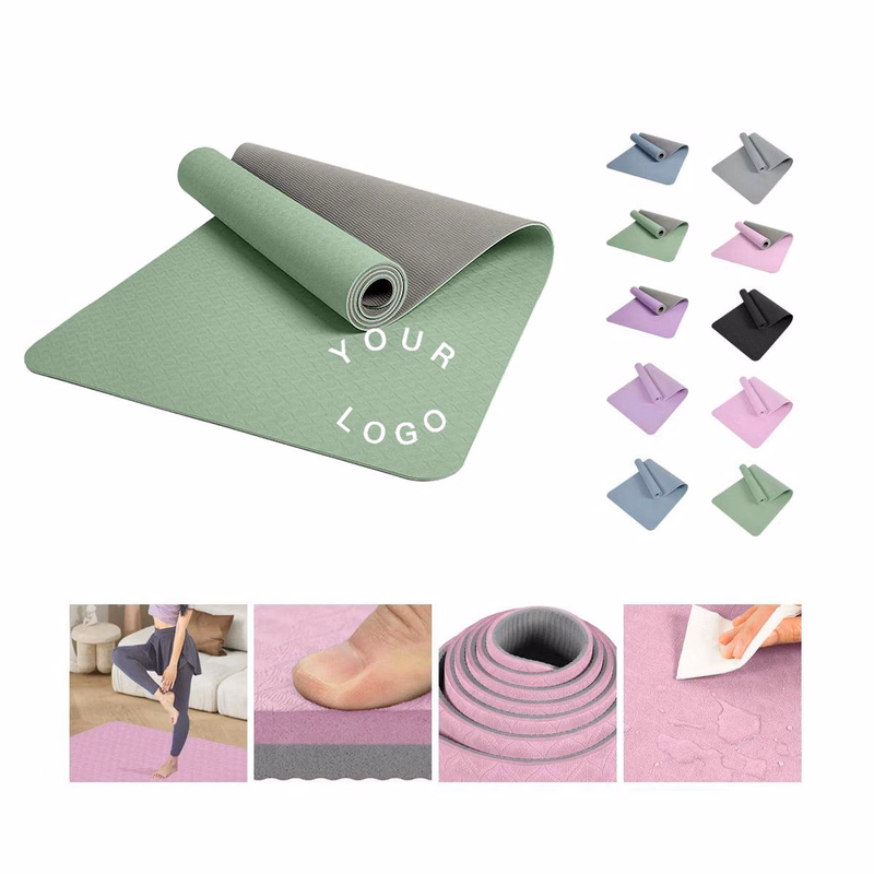 Durable TPE Yoga Mat for Studio and Home