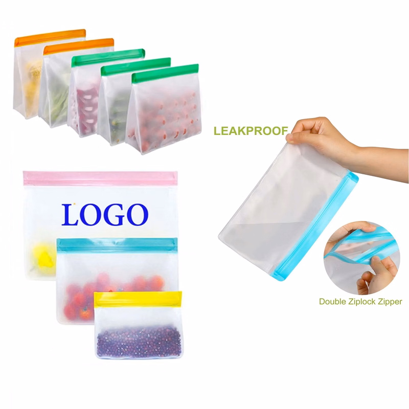 Leakproof Top Stand Up Food Storage Bag