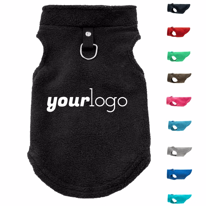 Soft Fleece Pet Vest for Cold Weather