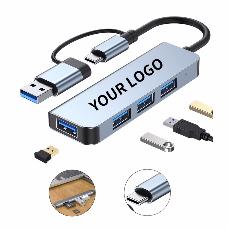 High Speed USB Hub Multi Port Adapter