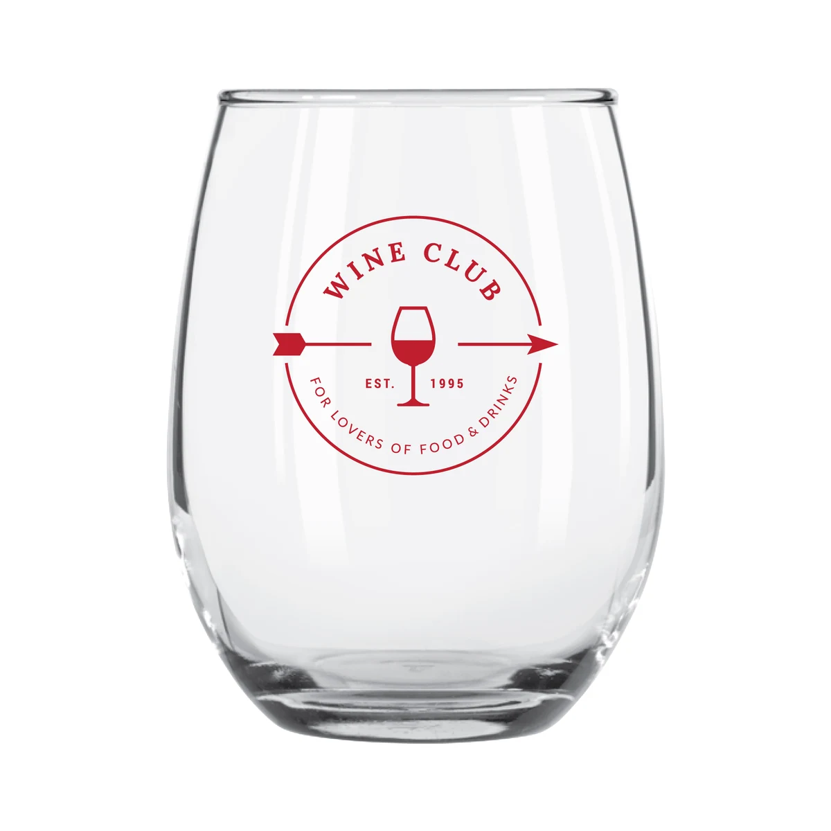 9 oz. Stemless Wine Glass 1