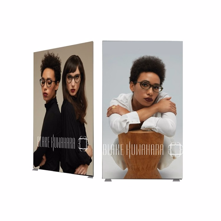 Comet Fabric Frame 5ft. H X 8ft. W Double Sided