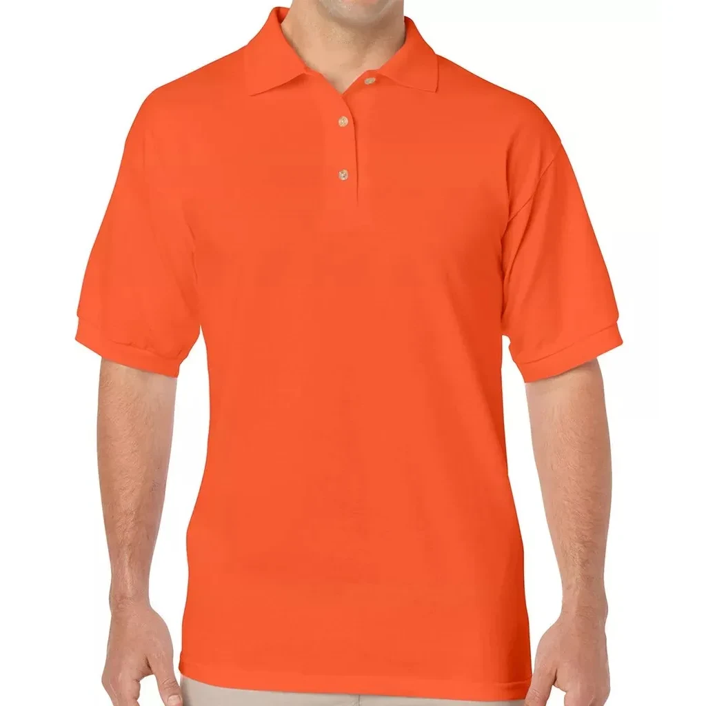 Men's Short Sleeve Egyptian Cotton Pique Polo 1