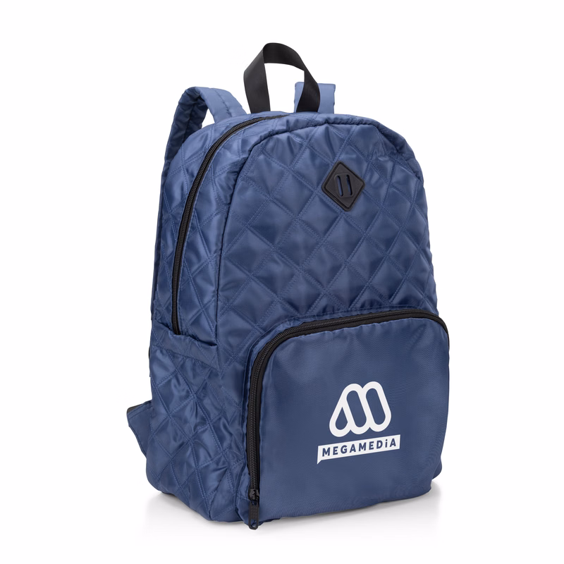 Eiffel Quilted Pattern Backpack
