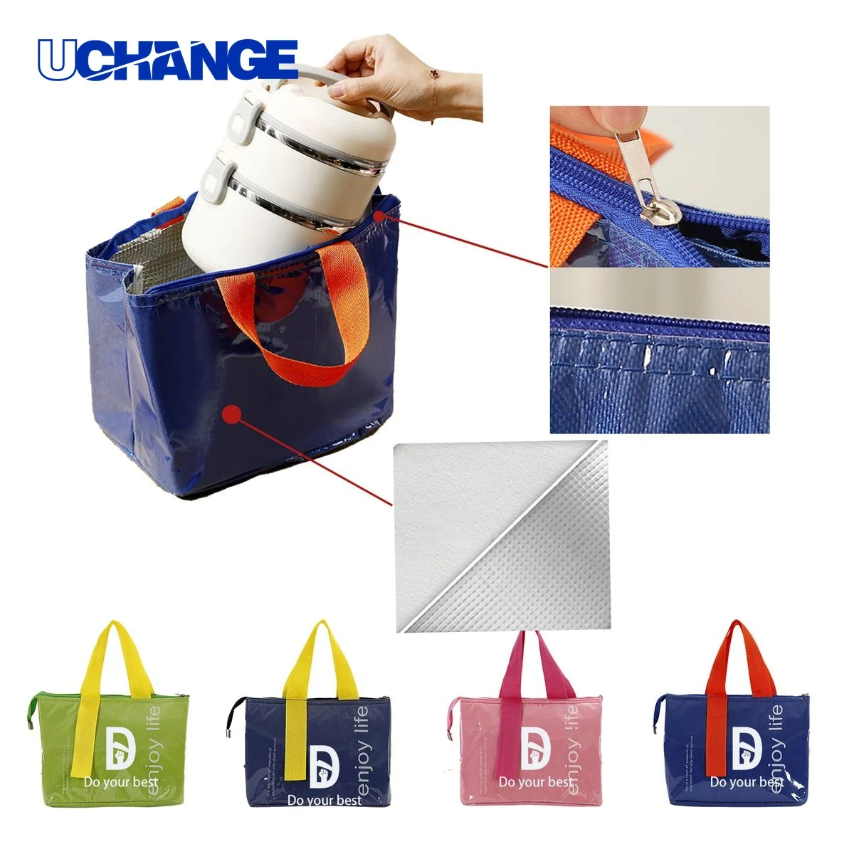 Waterproof Oil-Proof Lunch Bag Organizer 1
