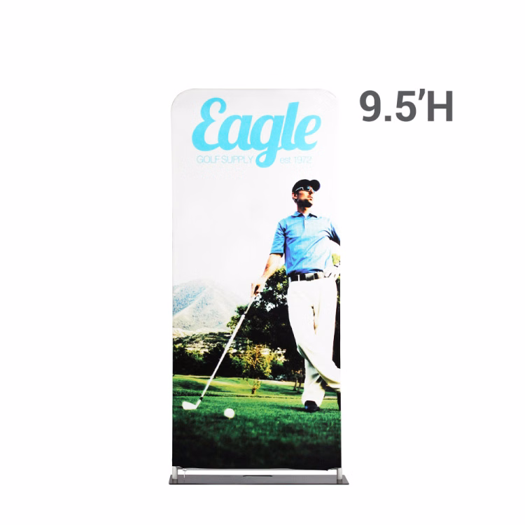 Tube-style Banner 3ft. Base x 9.5ft. Double Sided