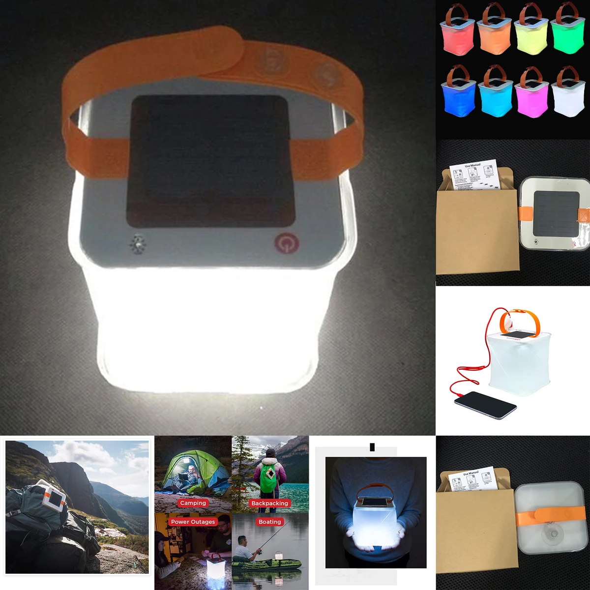 2-in-1 Camping Lantern and Phone Charger 1