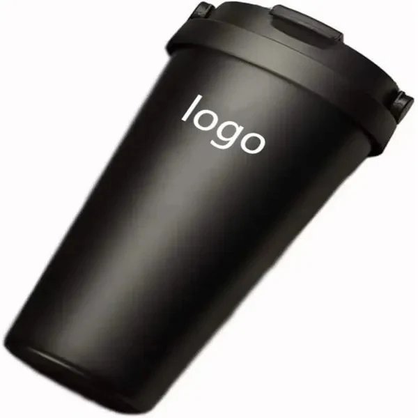 Insulated Coffee Cup with Leakproof Lid for Commutes, Fitness and Travel 1