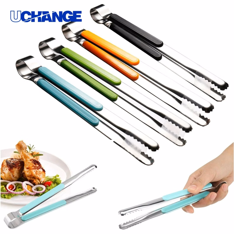Thicken Stainless Steel BBQ Food Clamp Tool