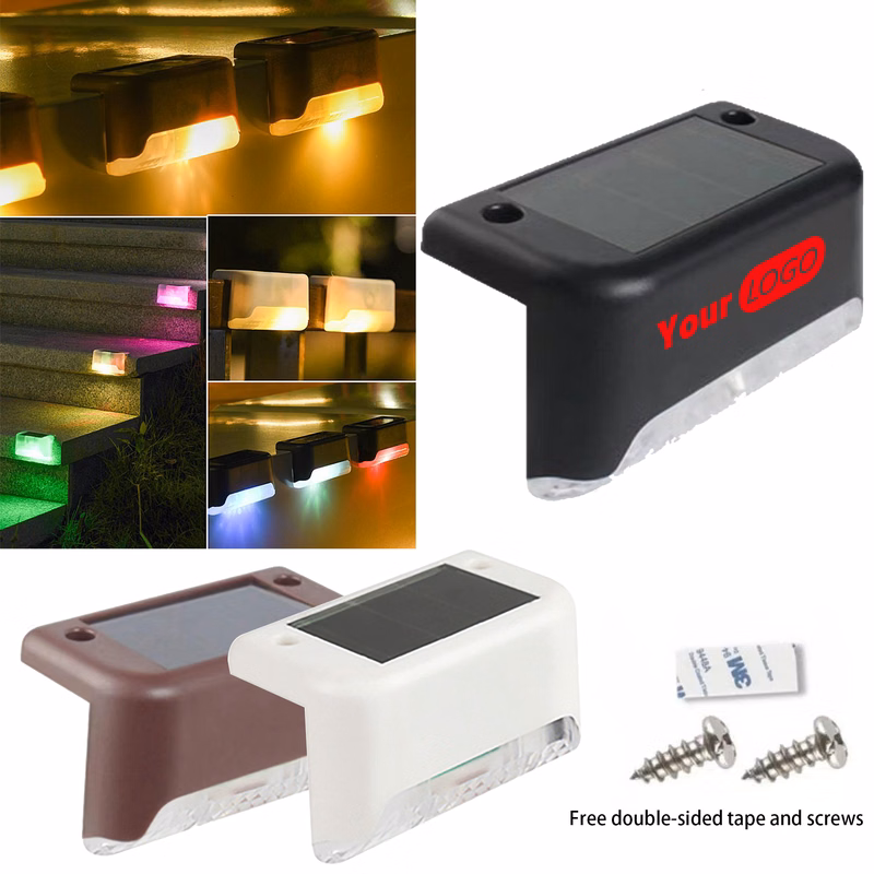 Solar Outdoor Deck Lights Solar Step Lights Waterproof Led