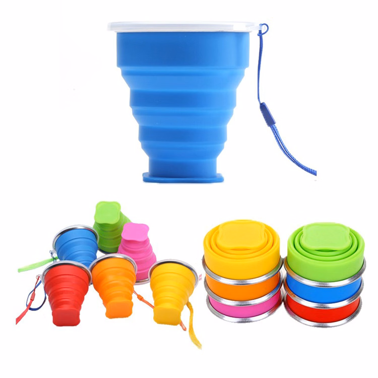 Collapsible Silicone Cups