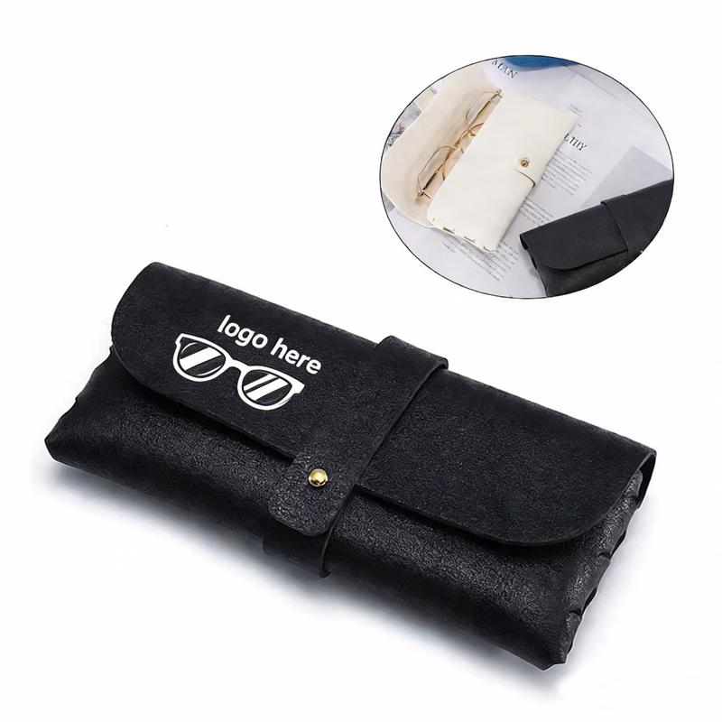 Faux Leather Eyeglasses Case