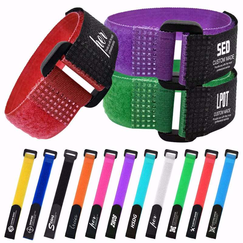 Multi-Purpose Velcro Cable Ties with Buckle