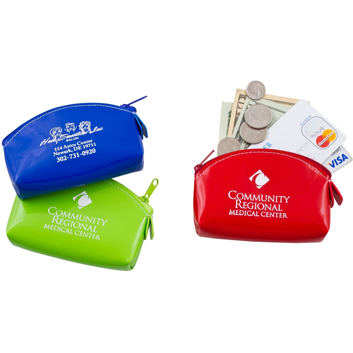 Patent Zip Purse 1