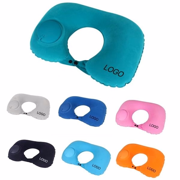 U Shaped Inflatable Neck Pillow