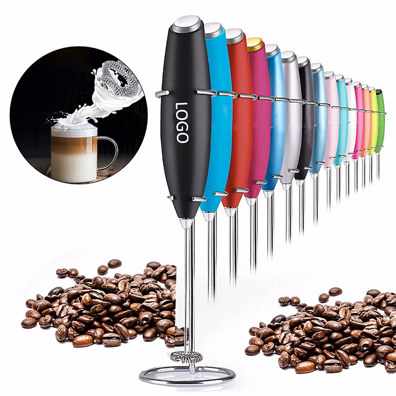 Milk Frother with Stand