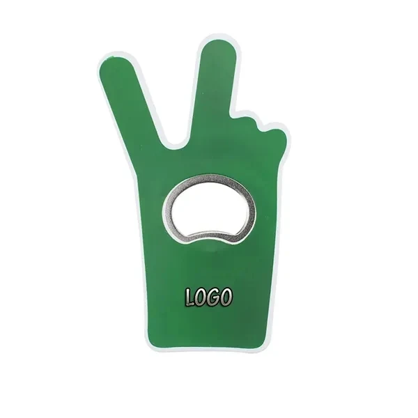 Finger Magnetic Bottle Opener Fridge Magnet Style for Commutes, Fitness and Travel 1